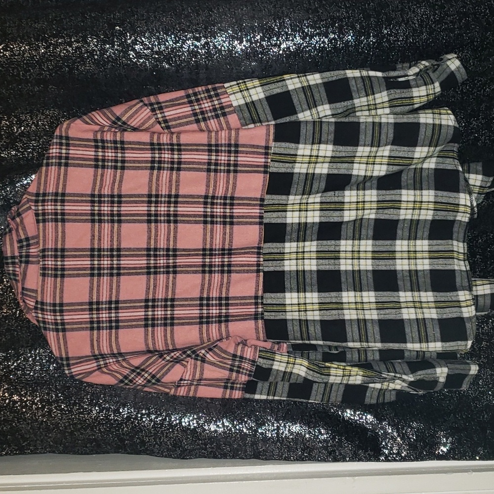 Color Block Flannel - Picture 2 of 2